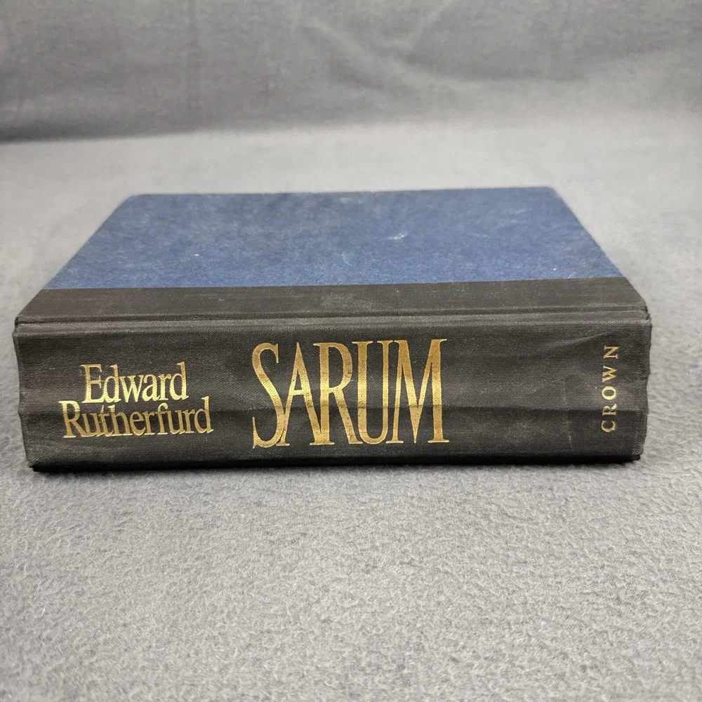 Sarum : The Novel of England by Edward Rutherfurd‎ FN 1st ed / 1st Print HCDJ